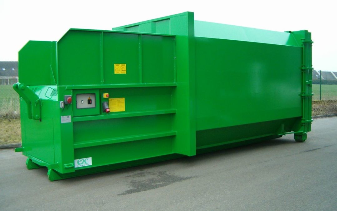 Conteneur à déchets verts