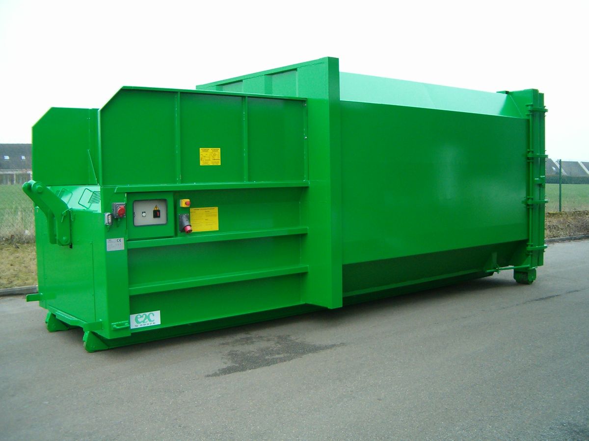 Conteneur à déchets verts