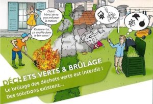 brulage déchets verts