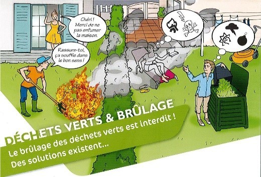 brulage déchets verts