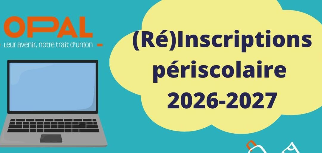 (Ré)inscriptions périscolaires 2026-2027