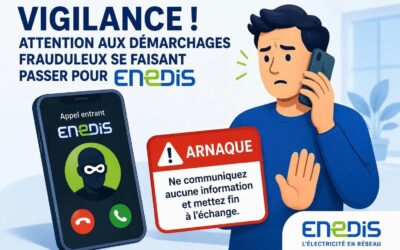 Vigilance : attention aux démarchages frauduleux se faisant passer pour Enedis
